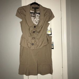 [BRAND NEW] Women’s Beige Work Suit